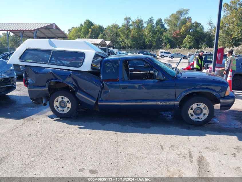 1998 GMC Sonoma Sls VIN: 1GTCS1943W8531951 Lot: 40635119