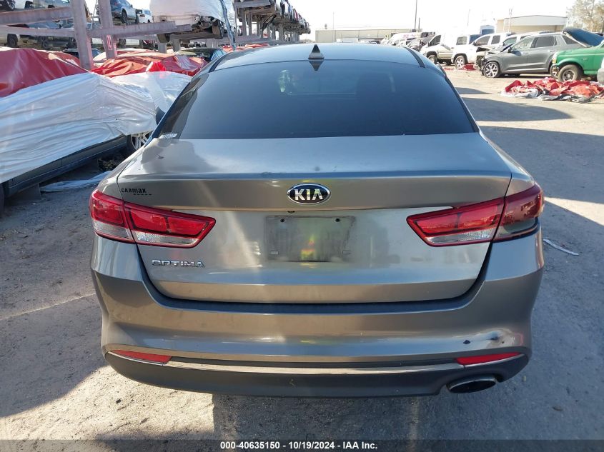 2017 Kia Optima Lx VIN: 5XXGT4L31HG126896 Lot: 40635150