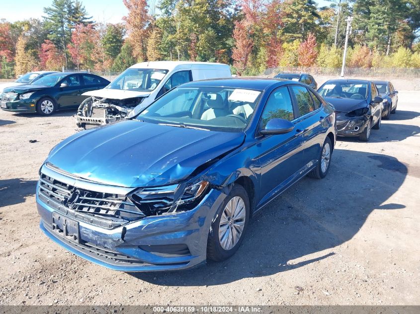 2019 Volkswagen Jetta 1.4T S VIN: 3VWN57BU2KM166324 Lot: 40635159