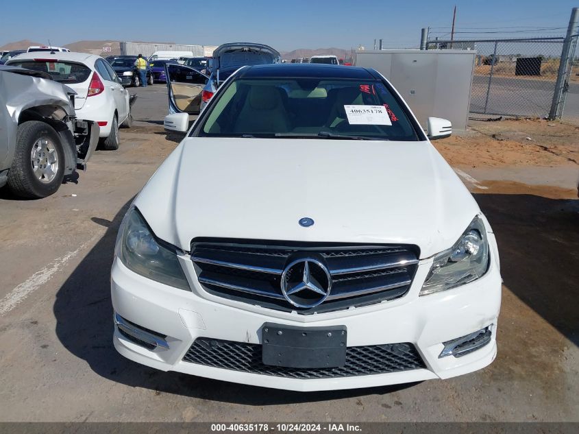 2014 Mercedes-Benz C 250 VIN: WDDGJ4HB6EG261730 Lot: 40635178