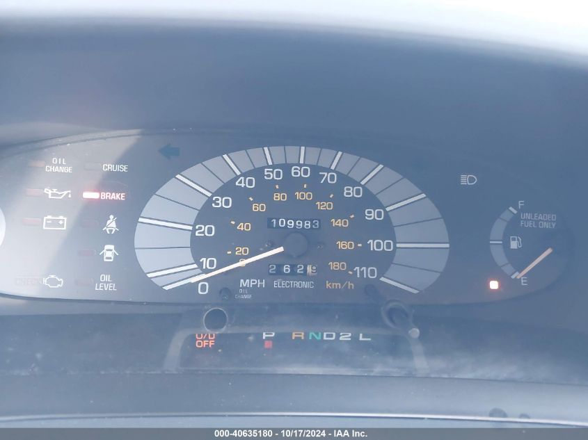 1991 Toyota Previa Le VIN: JT3AC12R9M0055652 Lot: 40635180