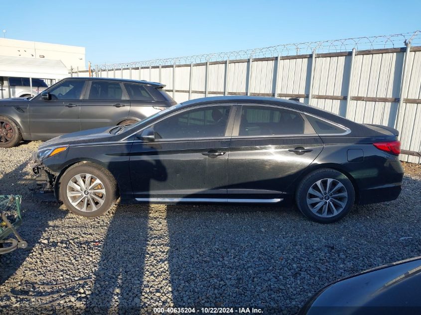 2015 Hyundai Sonata Sport VIN: 5NPE34AF0FH107729 Lot: 40635204