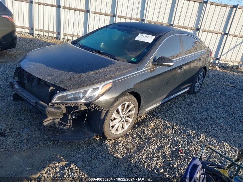 2015 HYUNDAI SONATA SPORT - 5NPE34AF0FH107729