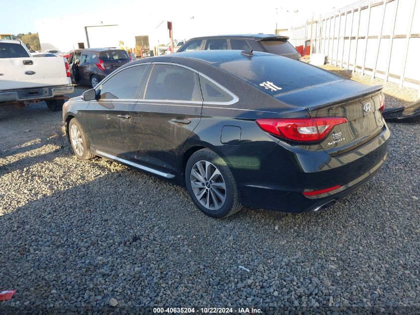 2015 Hyundai Sonata Sport VIN: 5NPE34AF0FH107729 Lot: 40635204