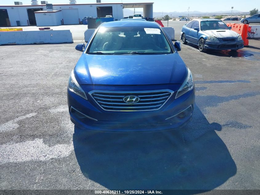 2016 Hyundai Sonata Se VIN: 5NPE24AF2GH280141 Lot: 40635211