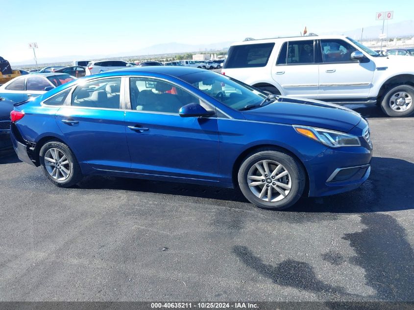 2016 Hyundai Sonata Se VIN: 5NPE24AF2GH280141 Lot: 40635211