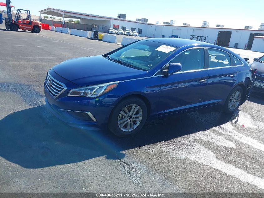 2016 Hyundai Sonata Se VIN: 5NPE24AF2GH280141 Lot: 40635211