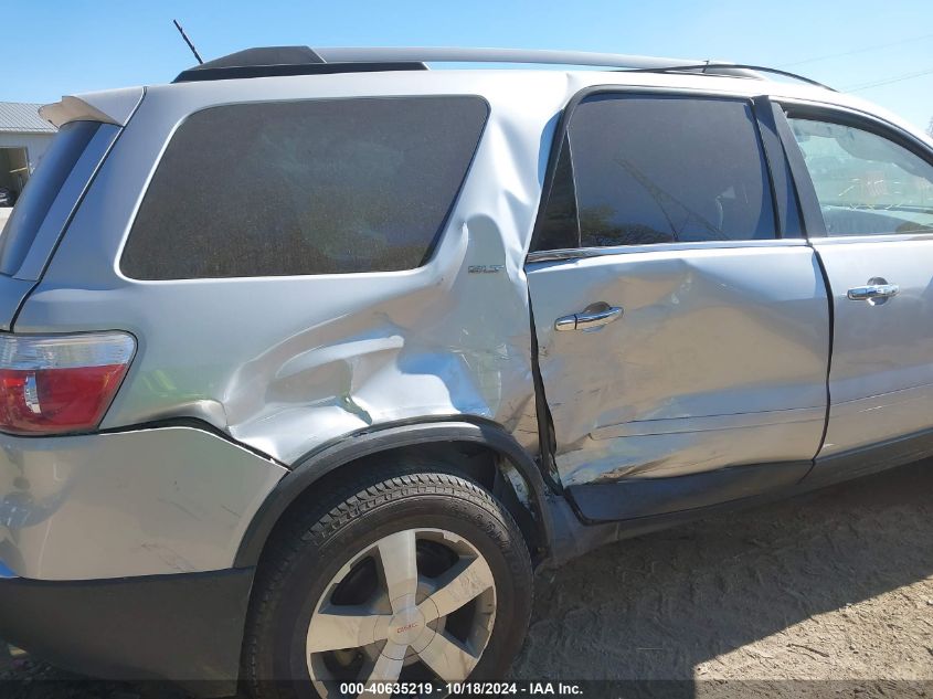 2010 GMC Acadia Slt-1 VIN: 1GKLRMEDXAJ202687 Lot: 40635219