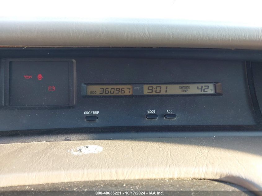 2004 Toyota Avalon Xl VIN: 4T1BF28BX4U361562 Lot: 40635221