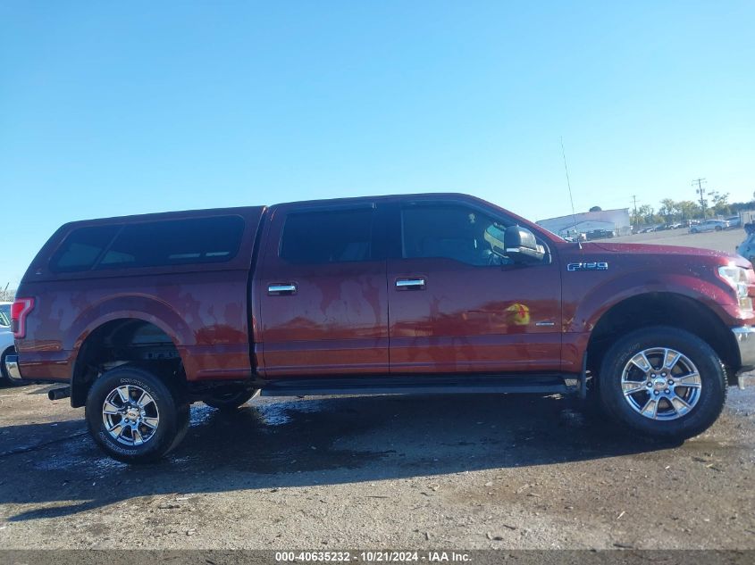 2016 Ford F-150 Xlt VIN: 1FTFW1EG9GFC05845 Lot: 40635232