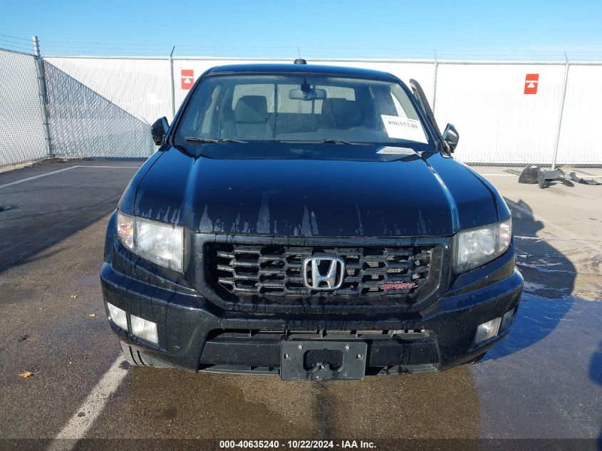 2013 Honda Ridgeline Sport VIN: 5FPYK1F79DB015280 Lot: 40635240