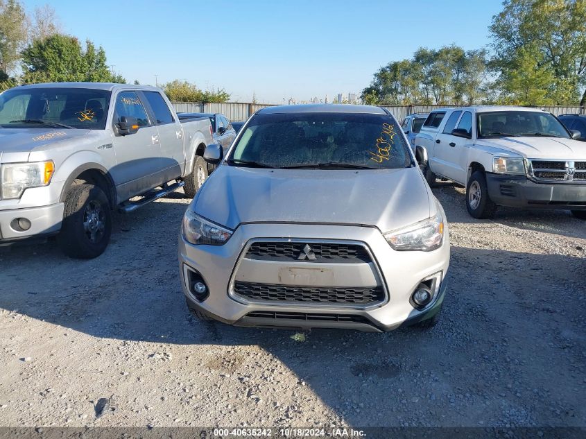 2015 Mitsubishi Outlander Sport Se VIN: 4A4AR4AUXFE014236 Lot: 40635242