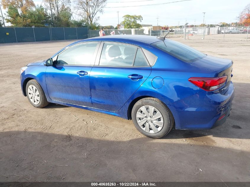 2020 Kia Rio S VIN: 3KPA24AD1LE322181 Lot: 40635263