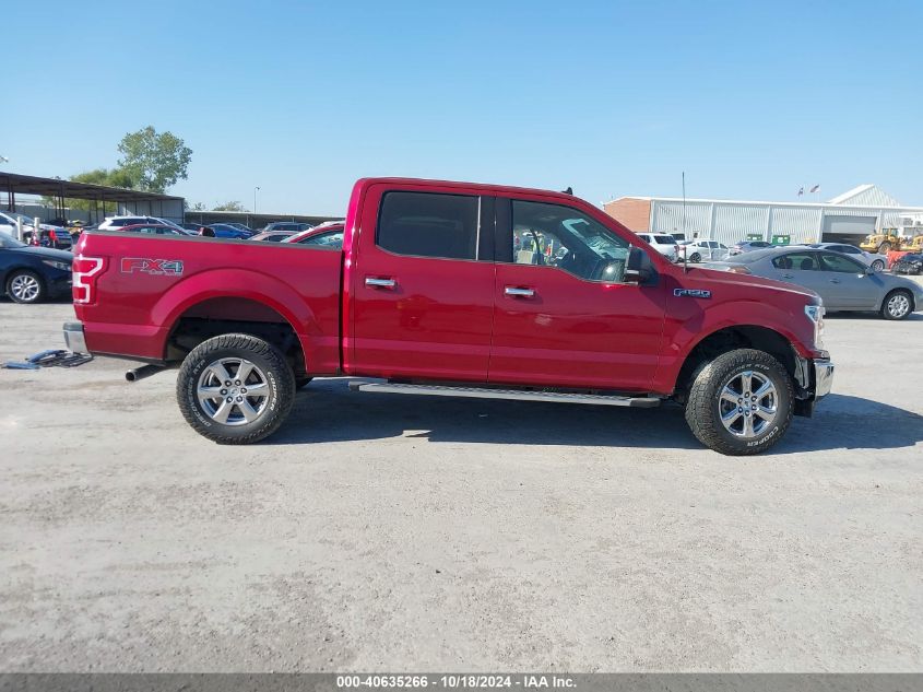 2019 Ford F-150 Xlt VIN: 1FTEW1E44KKE92058 Lot: 40635266