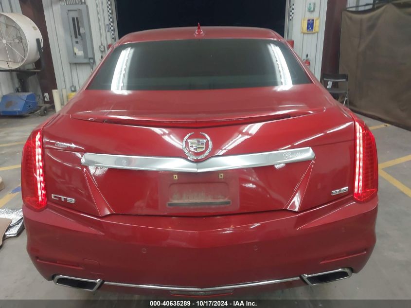 2014 Cadillac Cts Performance Collection VIN: 1G6AS5S33E0131601 Lot: 40635289