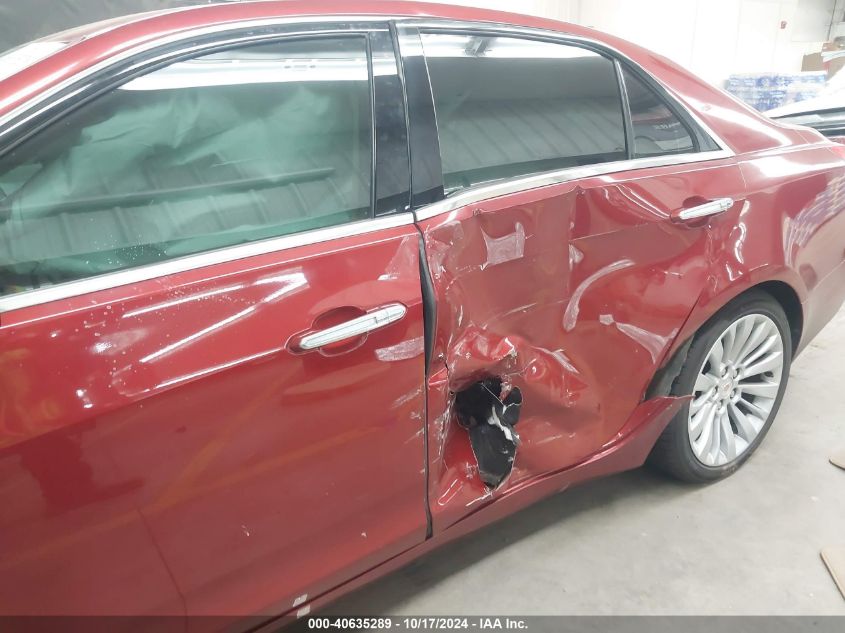 2014 Cadillac Cts Performance Collection VIN: 1G6AS5S33E0131601 Lot: 40635289