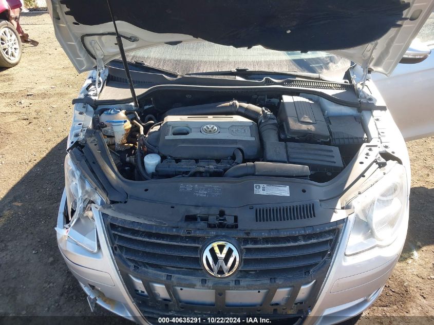 2010 VOLKSWAGEN EOS VIN: WVWBA7AH1AV023634