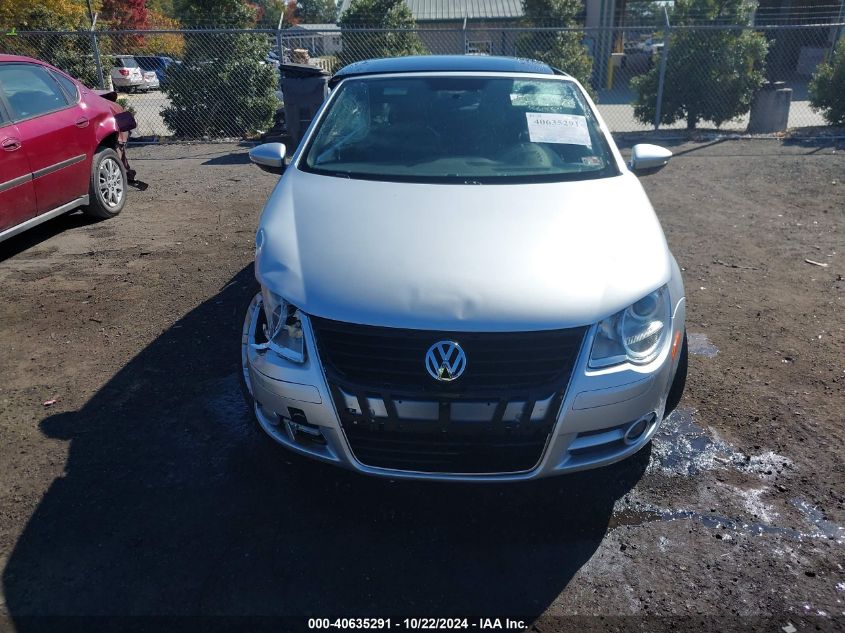 2010 Volkswagen Eos Komfort VIN: WVWBA7AH1AV023634 Lot: 40635291