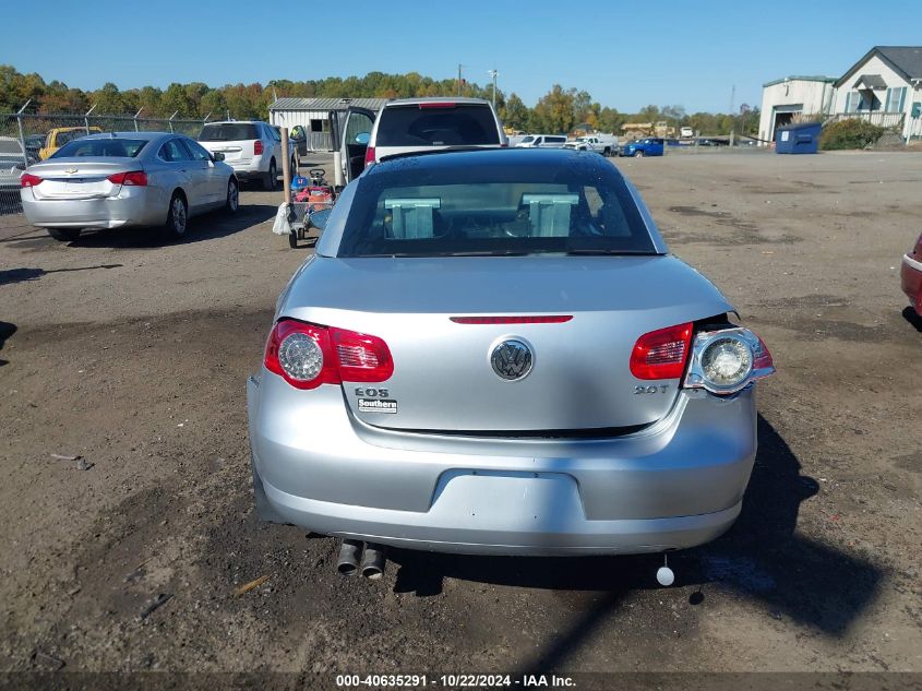 2010 Volkswagen Eos Komfort VIN: WVWBA7AH1AV023634 Lot: 40635291