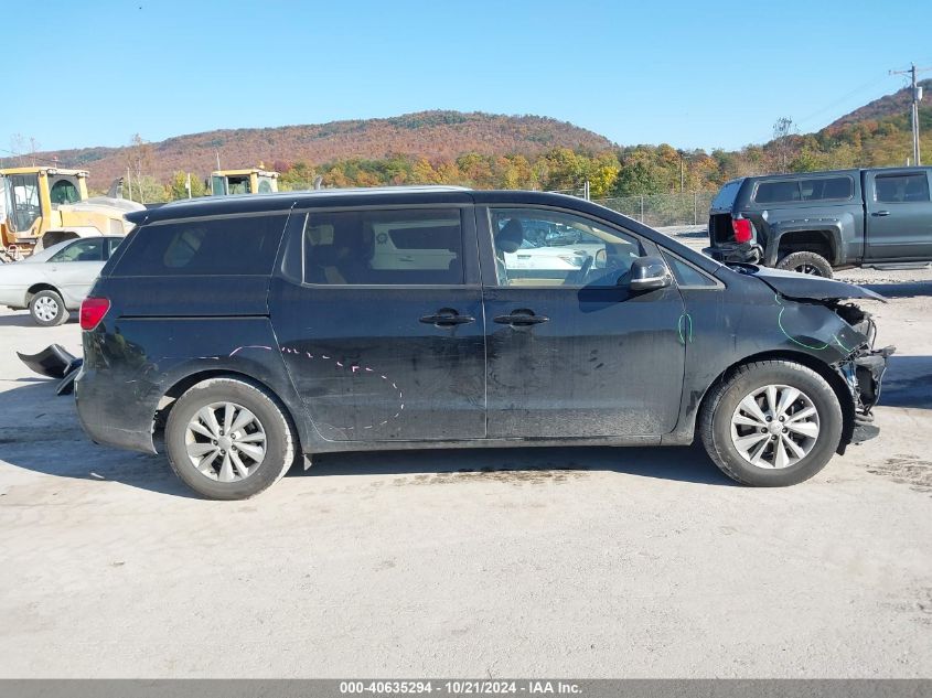 2017 Kia Sedona Lx VIN: KNDMB5C1XH6313157 Lot: 40635294