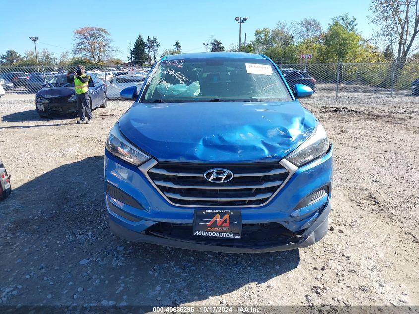 2018 Hyundai Tucson Se VIN: KM8J23A41JU645506 Lot: 40635295