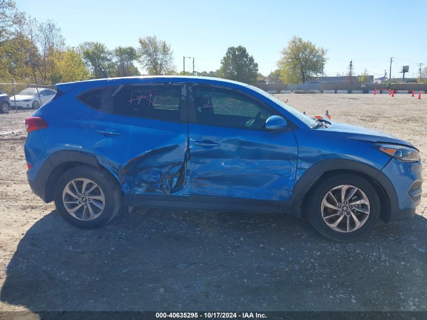 2018 Hyundai Tucson Se VIN: KM8J23A41JU645506 Lot: 40635295