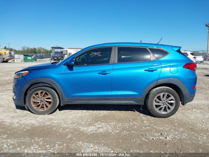 2018 Hyundai Tucson Se VIN: KM8J23A41JU645506 Lot: 40635295