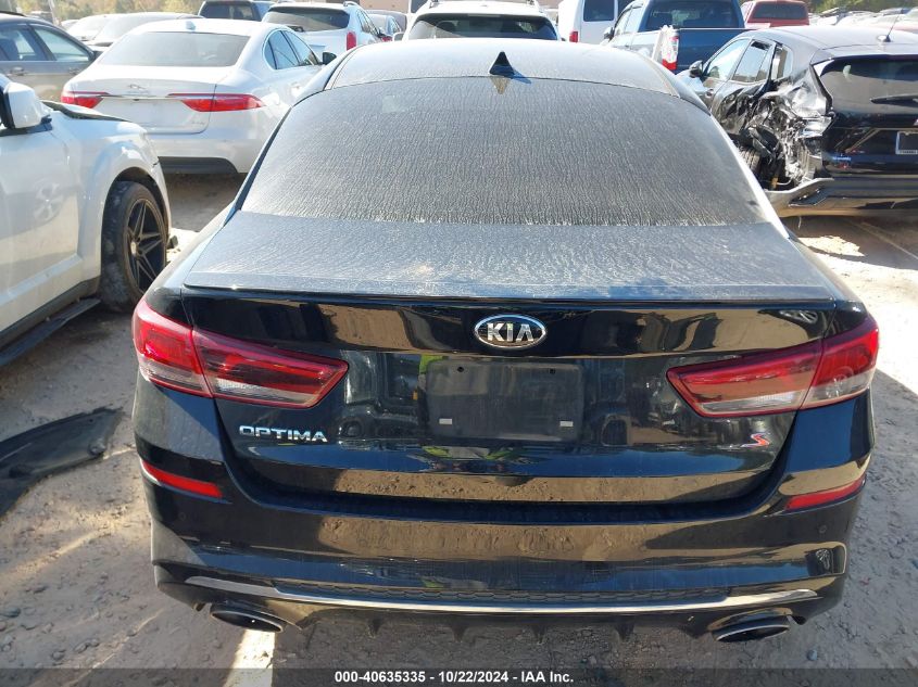 2020 Kia Optima S VIN: 5XXGT4L33LG416968 Lot: 40635335