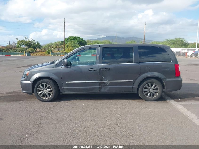 2015 Chrysler Town & Country S VIN: 2C4RC1HG4FR572810 Lot: 40635353