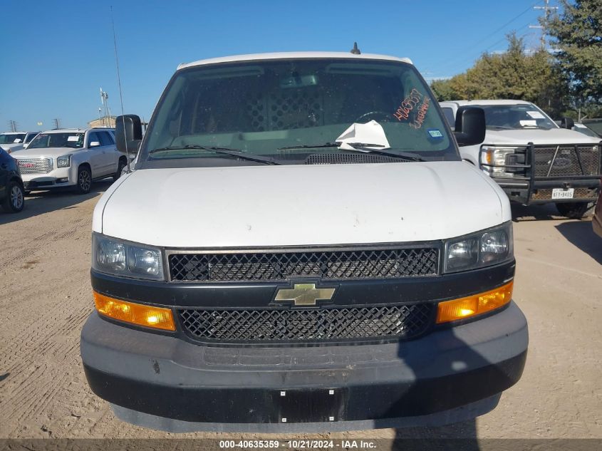 2019 Chevrolet Express 2500 Work Van VIN: 1GCWGAFG5K1270516 Lot: 40635359