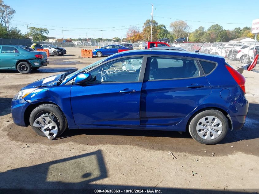 2017 Hyundai Accent Se VIN: KMHCT5AE4HU336956 Lot: 40635363