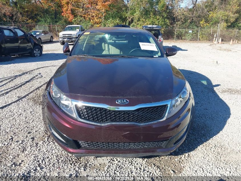 2013 Kia Optima Lx VIN: 5XXGM4A75DG247895 Lot: 40635365