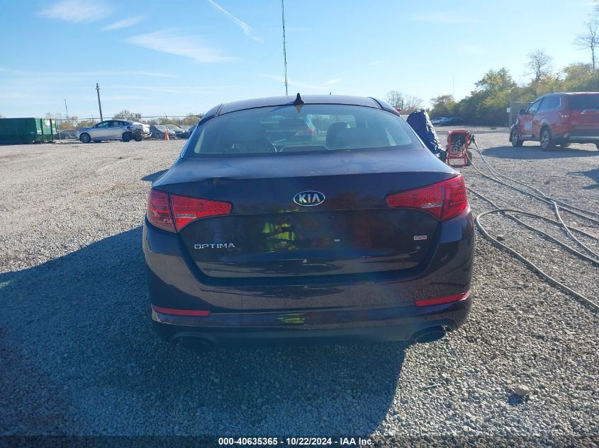 2013 Kia Optima Lx VIN: 5XXGM4A75DG247895 Lot: 40635365