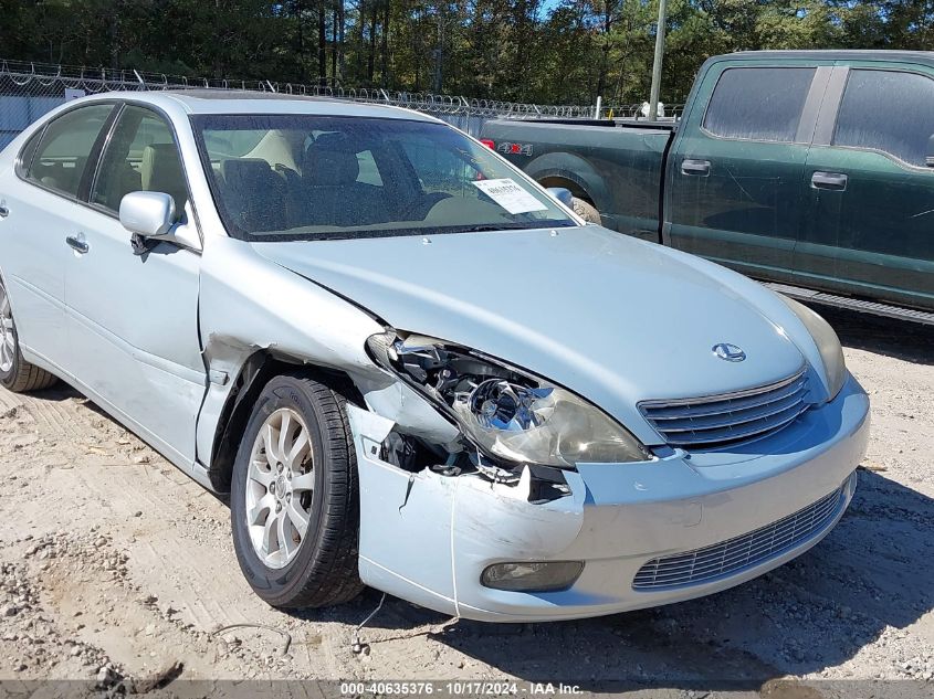 2004 Lexus Es 330 VIN: JTHBA30G145009592 Lot: 40635376