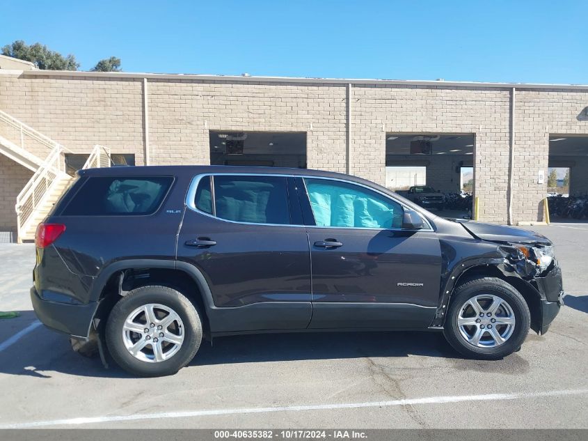 2018 GMC Acadia Sle-1 VIN: 1GKKNKLA1JZ182240 Lot: 40635382