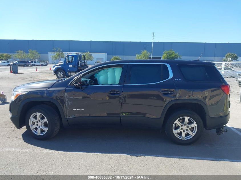 2018 GMC Acadia Sle-1 VIN: 1GKKNKLA1JZ182240 Lot: 40635382