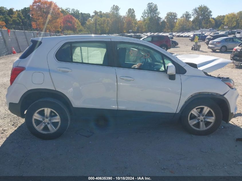 2017 Chevrolet Trax Ls VIN: KL7CJNSB2HB114181 Lot: 40635390