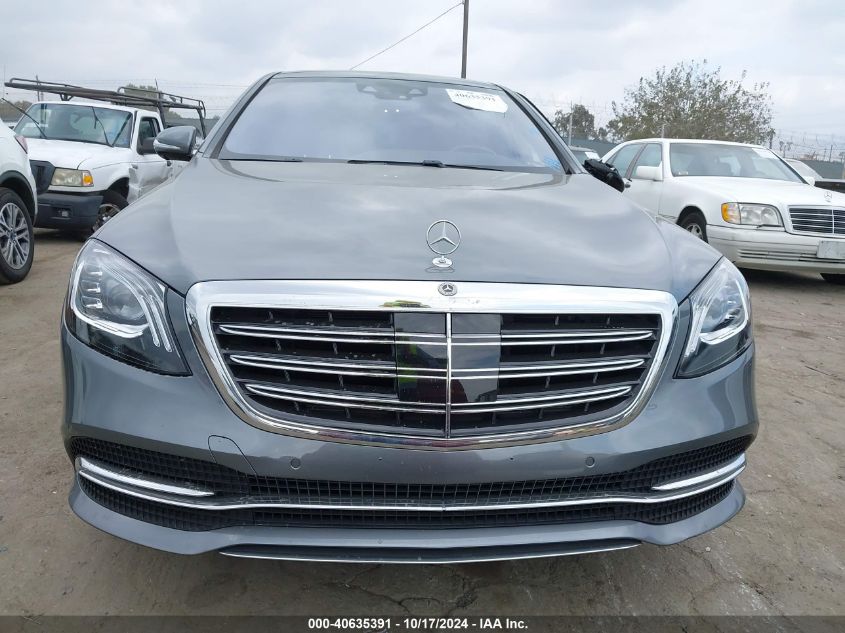 2019 Mercedes-Benz S 560 4Matic VIN: WDDUG8GB2KA473517 Lot: 40635391