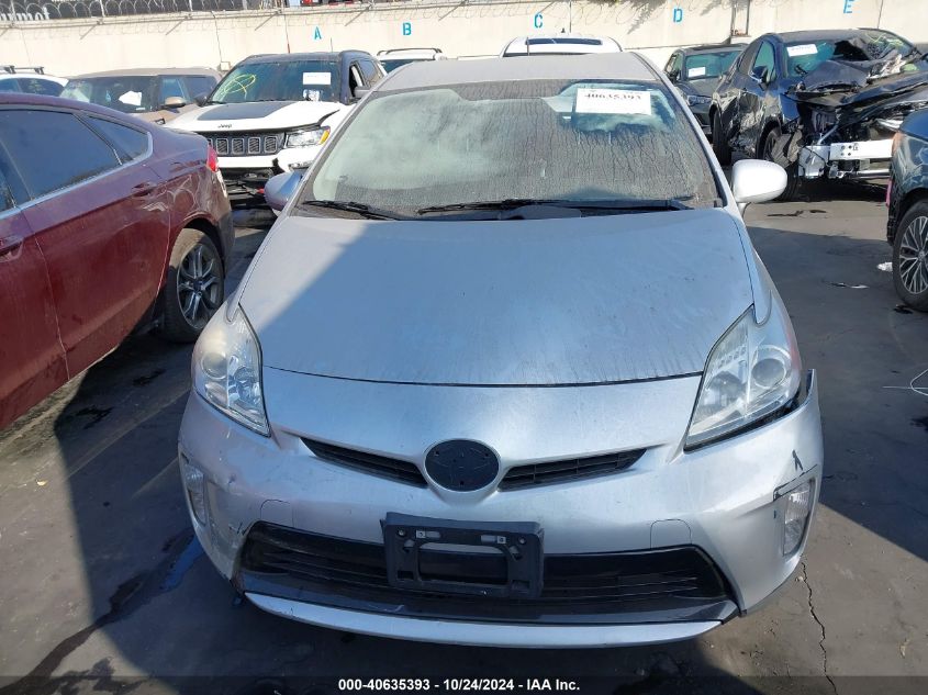 2015 Toyota Prius Three VIN: JTDKN3DU4F1990050 Lot: 40635393