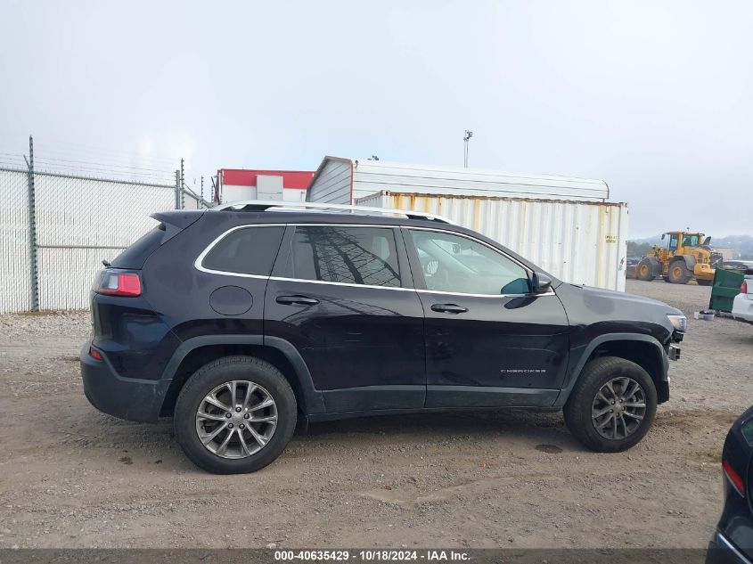 2021 Jeep Cherokee Latitude Lux 4X4 VIN: 1C4PJMMX1MD212916 Lot: 40635429