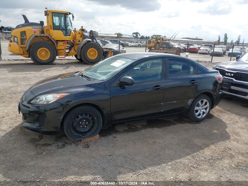 2013 Mazda Mazda3 I Sport VIN: JM1BL1UP8D1827922 Lot: 40635440