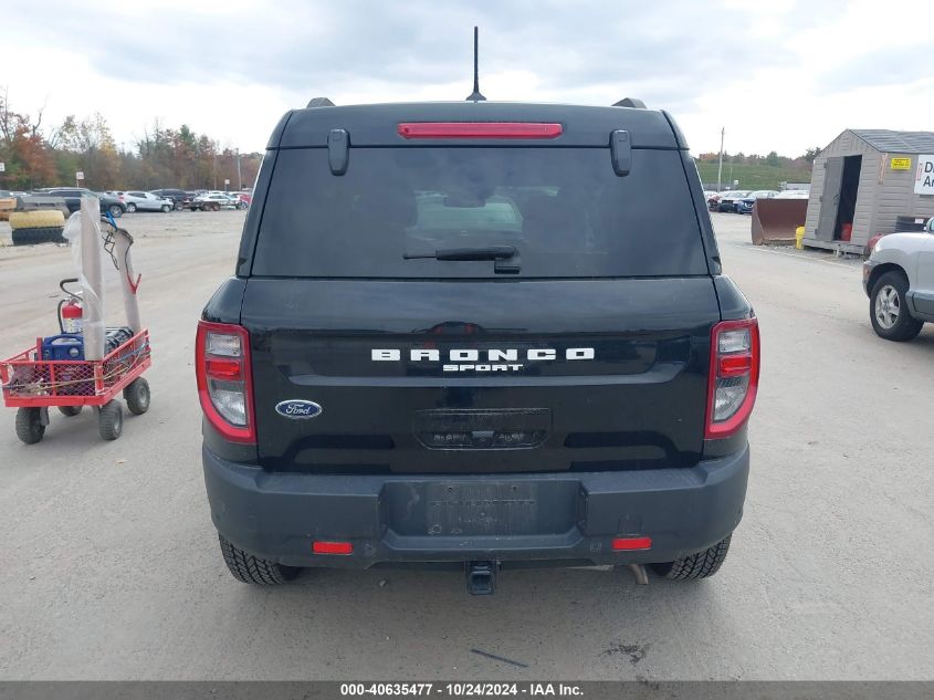 2021 Ford Bronco Sport Big Bend VIN: 3FMCR9B62MRB10509 Lot: 40635477