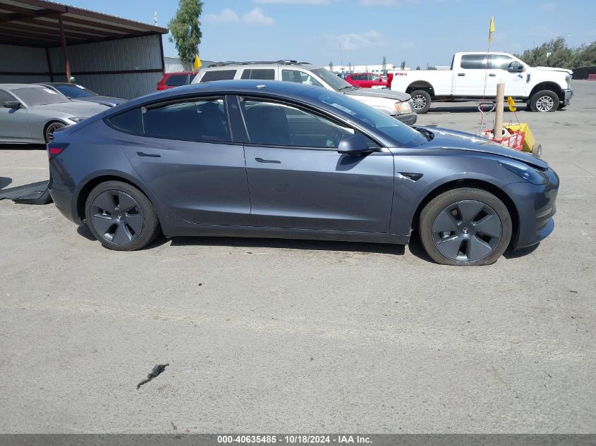 2023 Tesla Model 3 Rear-Wheel Drive VIN: 5YJ3E1EA2PF641426 Lot: 40635485