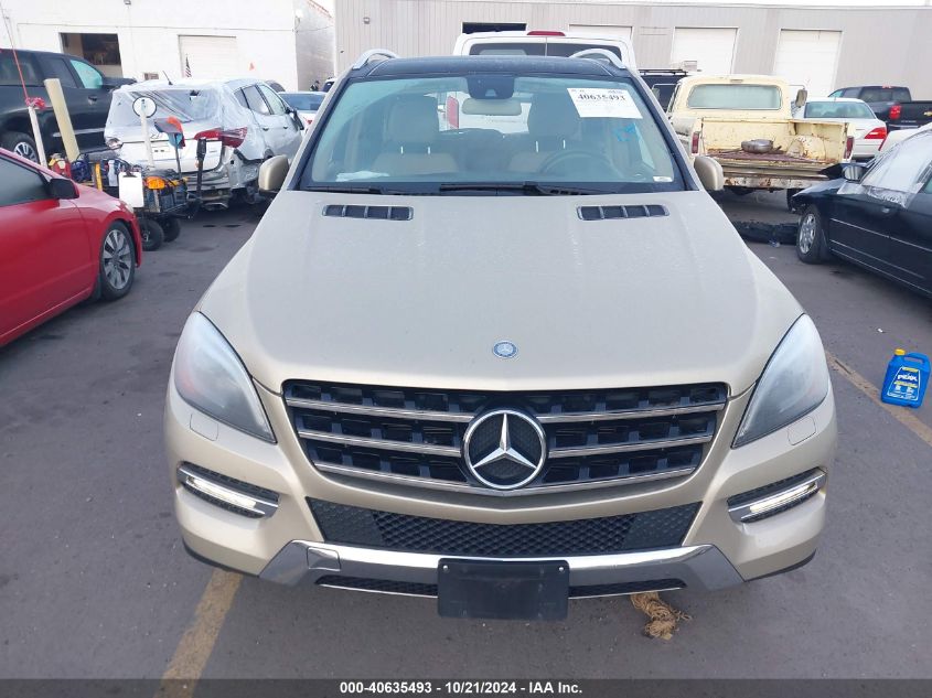 2013 Mercedes-Benz Ml 350 350 4Matic VIN: 4JGDA5HB4DA203003 Lot: 40635493