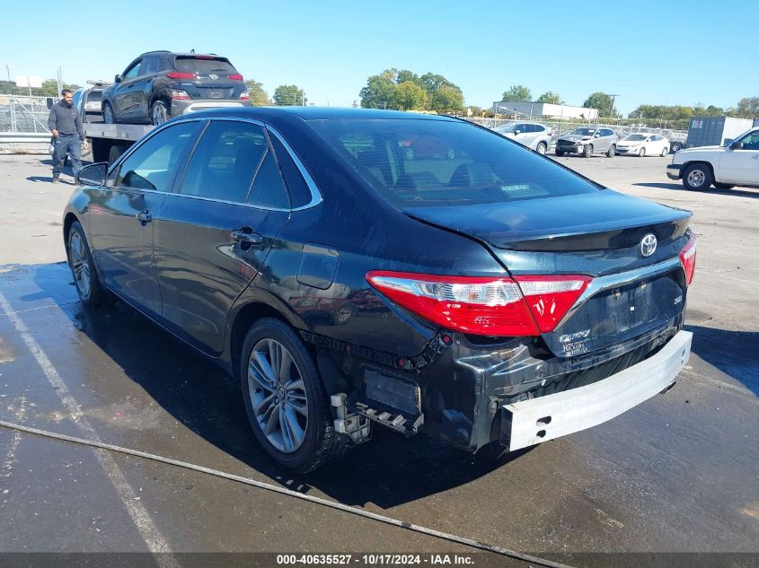 2015 Toyota Camry Se VIN: 4T1BF1FK2FU062051 Lot: 40635527