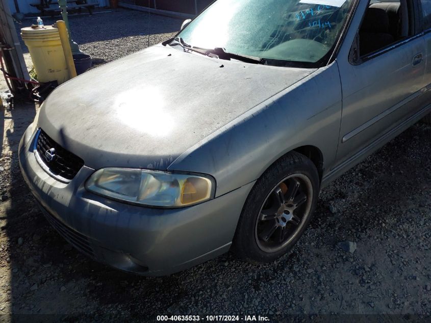 2001 Nissan Sentra Se VIN: 3N1BB51DX1L114063 Lot: 40635533