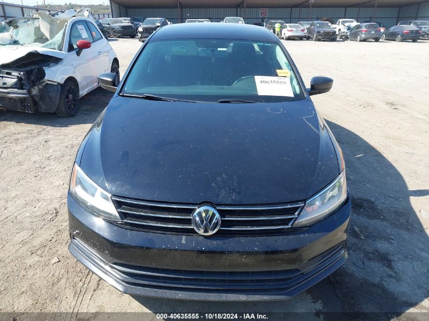 2015 Volkswagen Jetta 2.0L S VIN: 3VW2K7AJ9FM322125 Lot: 40635555