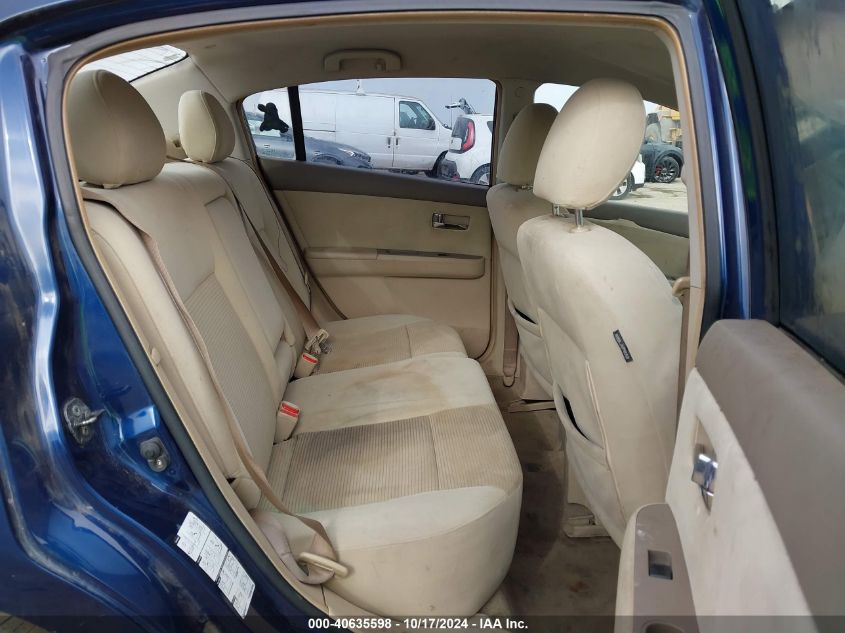 2010 Nissan Sentra 2.0S VIN: 3N1AB6AP5AL708166 Lot: 40635598