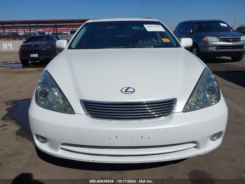 2006 Lexus Es 330 VIN: JTHBA30G165172889 Lot: 40635629