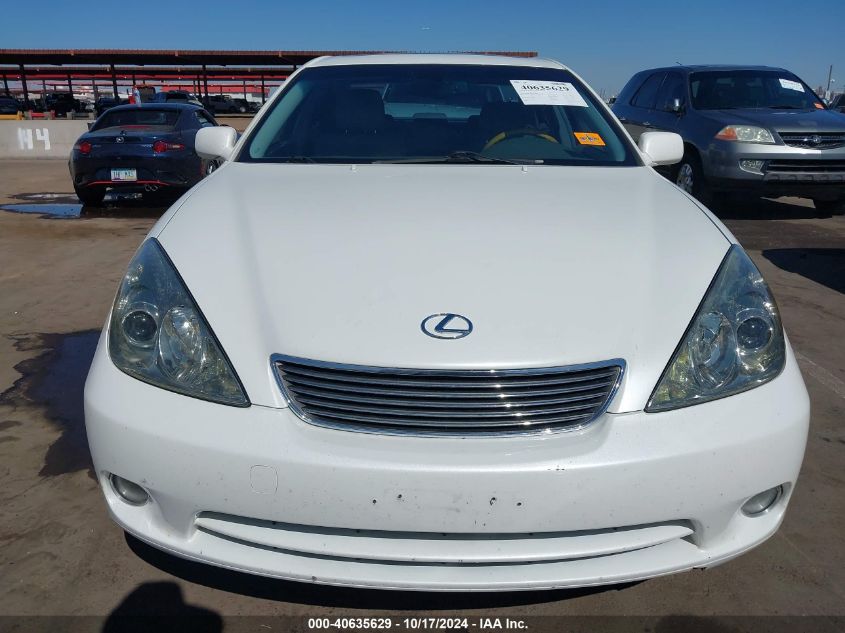 2006 Lexus Es 330 VIN: JTHBA30G165172889 Lot: 40635629